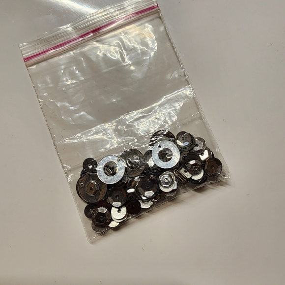 Adrianna Papell Beaded Gown Lead sz 8P - Picture 9 of 10